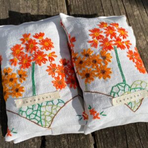 Embroidered Pillow E