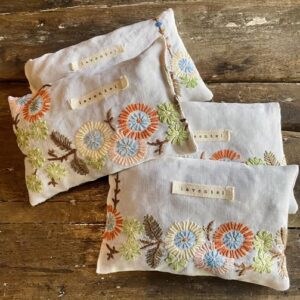 Embroidered Pillow I